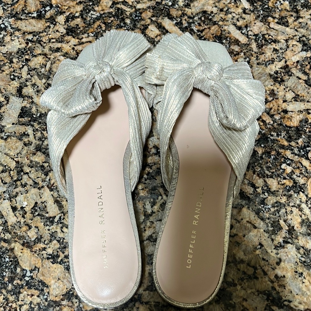 Daphne pleated now sandals
